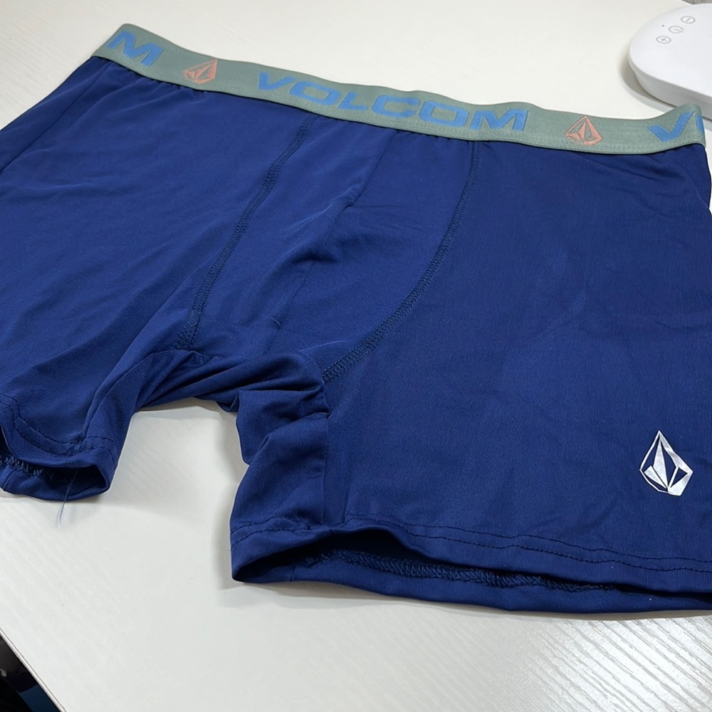 NWT. Volcom size, large, boxer, briefs.